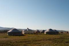   - - the yurts complex Biy-Khem