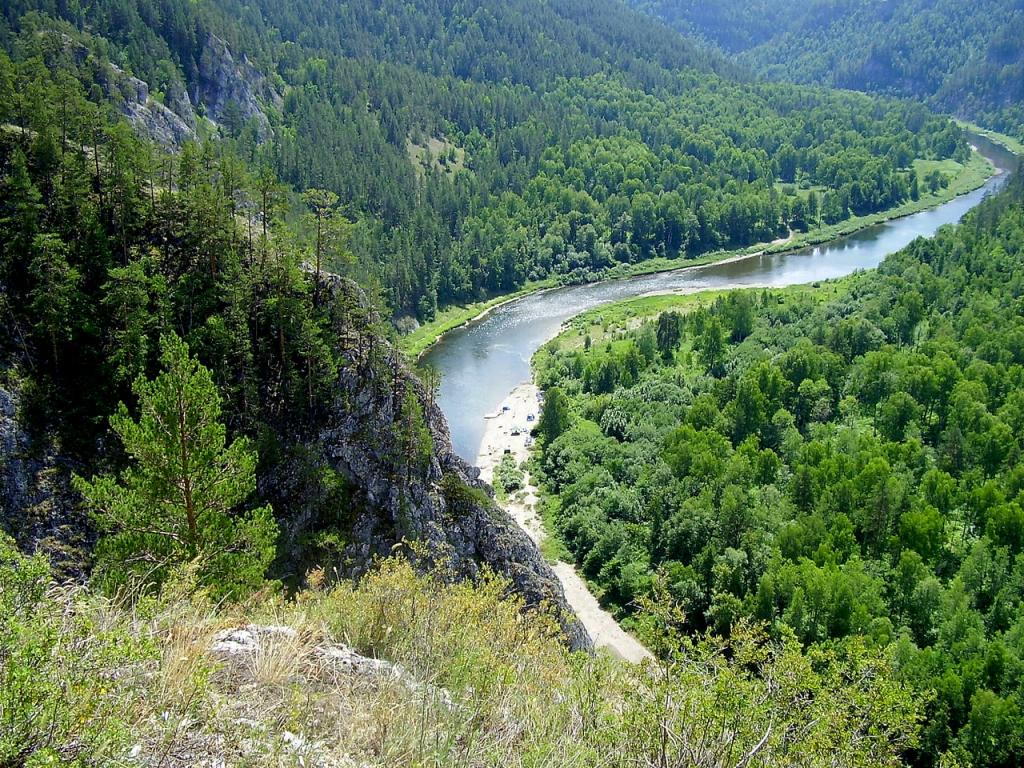 Урал. Сплав на катамаранах по реке Белой - Агидель. Водный тур по Уралу.